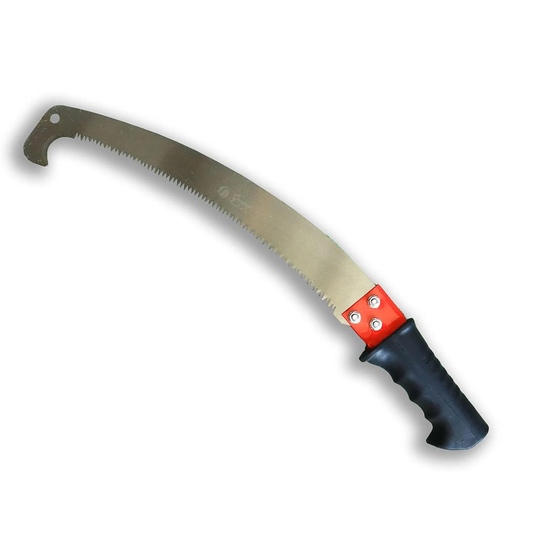 SHIDHMI Garden Pruning Saw - 1 Pic 16 inch Pruning Saw with pole fixing slot Professional Curved Blade Hand Saw with Hook Rust Resistance Sharp Teeth Blades With Rubber Grip Handle (B0DHHCQH2K) Amazon Price History, Amazon Price Tracker