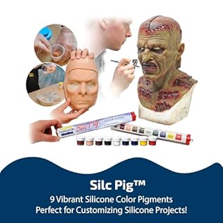 Smooth-On Silc Pig™ Color Pigments for Silicone, 9-Pack Sampler