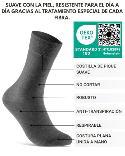 Evite rozaduras con calcetines cómodos sockenkauf24 de algodón transpirable 4