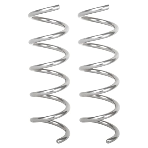 MUGLFPT (2Pack) Fish Tank Aquarium Vegetable Feeder Spring - Stainless Steel Bottom-Sinking Feeder - Suitable for Pleco, Malawi Cichlid, Pufferfish, Clown Loaches, Snails and Other Bottom-Feeding Fish