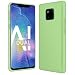 Produktbild Conie® Basic Backcove Hülle für Huawei Mate 20 Pro, [ Microfaser Innenfutter ] Schutzhülle sturzsichere Hülle aus TPU Anti Fingerprint Rückschale, Mate 20 Pro Case Grün