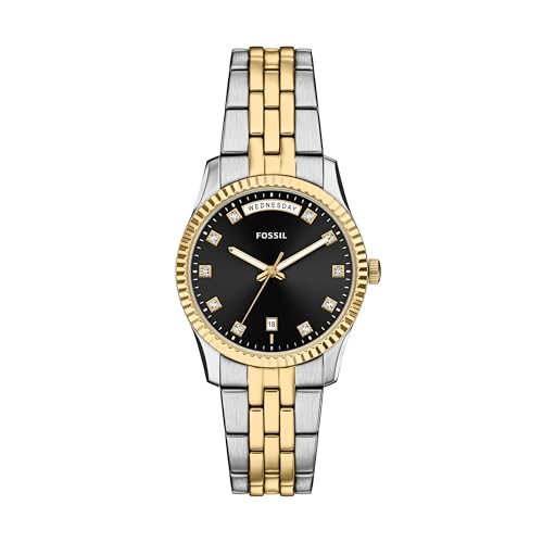 Image of Fossil Scarlette Multicolor Quartz Stainless Steel Watch ES5458