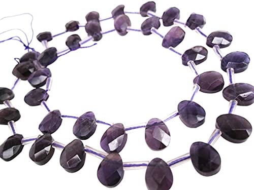 Améthyste perles poire facettées LKBEADS pour création de bijoux DIY - 2