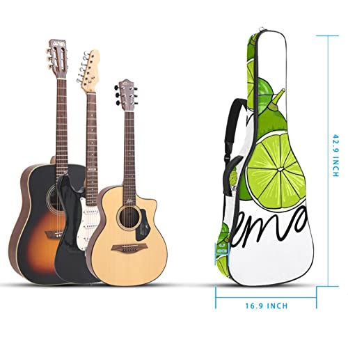 Housse étanche pour guitare acoustique avec double bandoulière et poche Motif crâne, Multicolore 06, 42.9×16.9×4.7 in… - Les Beatles, Paul McCartney, John Lennon, RIngo Starr, George Harrison Housse étanche pour guitare acoustique avec double bandoulière et poche Motif crâne, Multicolore 06, 42.9x16.9x4.7 in… – Image 6