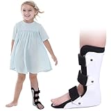GRLEAYIE Pediatric Walking Boot For Kids,Fracture Boot for Kids, Orthopedic Support Shoe for Youth Ankle Break Injury, Kid's Stress Metatarsal Bone Fracture, Broken Foot or Toe Recovery Cast, Left(L)