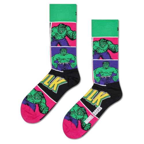 Happy Socks MARVEL AVENGERS THE HULK SOCK (DE/NL/SE/PL Numerisch 36 40 Regular Regular MEHRFARBIG)
