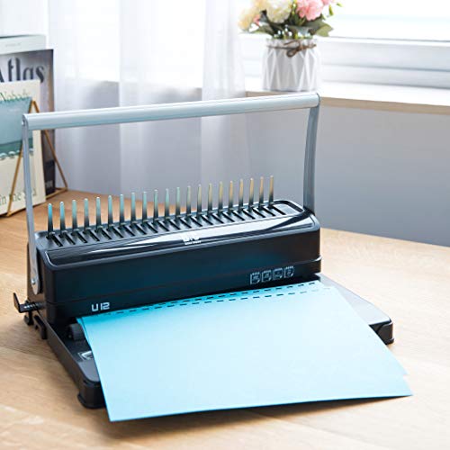 Bnc U12 21-Hole Binding Machine 450 Page Binding Capacity And 12 Page Punching Capacity #TOP7