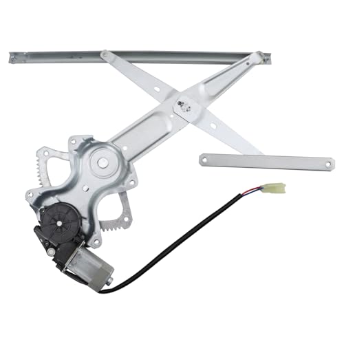 Image of TRQ Power Window Motor and Regulator Assembly Power Without Auto Down Feature Without Auto Up Feature Compatible with 97-01 Toyota Camry US Built Models 1st VIN Digit 1 04-09 Prius 07-11 Yaris Sedan