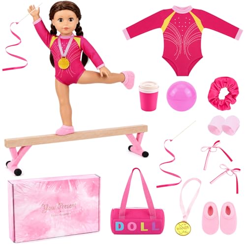 18 Inch Doll Gymnastics Clothes Set 18 Inch Doll Gymnastics Outfit No Doll
