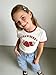Azmxynol Tween Girl Clothes Trendy 2 Piece Outfit Short Sleeve T-Shirt Top + Butterfly Straight Jeans Denim Spring Summer Girls Fashion Clothing Set Size 11 12
