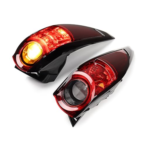 Astra Depot Pair Halogen Running Brake Tail Light Assembly Turn Signal Lamp Compatible for 2017-2021 Mazda CX5 CX-5 KB8A51160 KB8A51150 MA2804125 MA2805125