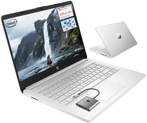 HP Laptop para 14 estudantes, de volta às aulas, processador quad...