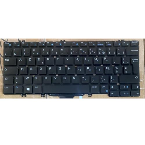 Clavier AZERTY FR pour Dell Latitude 5290 7380 E5280 E7280 P27S - 3