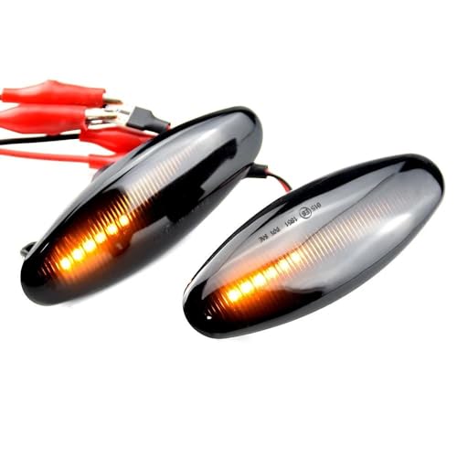 Clignotant à LED pour JAGUAR XK8 finition premium Smoky-black séquentiel