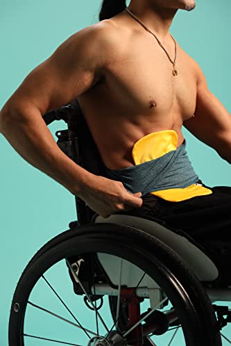 Faja abdominal elástica con soporte y compresión ligera miniatura 4