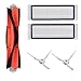 DingGreat Kit de Accesorios para XIAOMI MI Robot Roborock S50 S51 Aspiradoras Repuestos 1 Cepillo Principal 2 Cepillos Laterales 2 Filtros HEPA