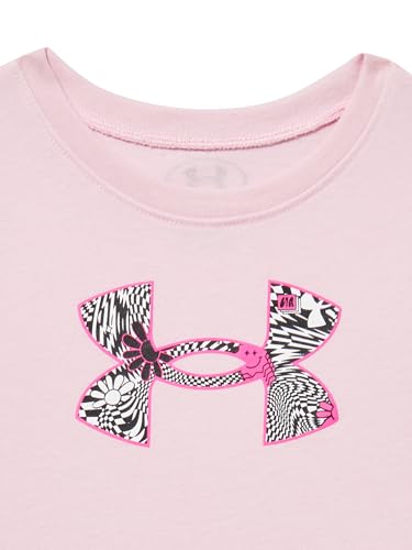 Image of Under Armour Girls Girls Short Sleeve Shirt, Crewneck, Lightweight and Breathable Athletic-t-Shirts