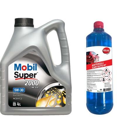 Mobil Super 2000 XE C2 5W30 Motor Yağı 4 L + 50010 Gojo…