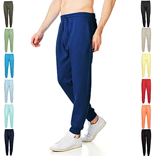 RIPT RCPNT764 Pantalones de chándal de Tacto Suave para Hombre,Azul Marino, L