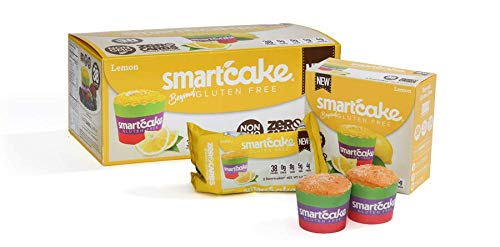 LEMON SMARTCAKE (16 cakes): Sugar-free, Gluten-free, Low carb, Keto dessert