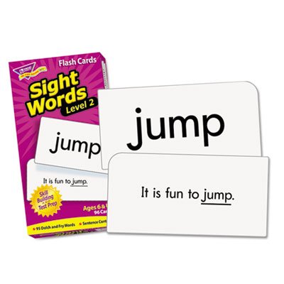 TREND ENTERPRISES INC. SIGHT WORDS - LEVEL 2 (Set of 12)