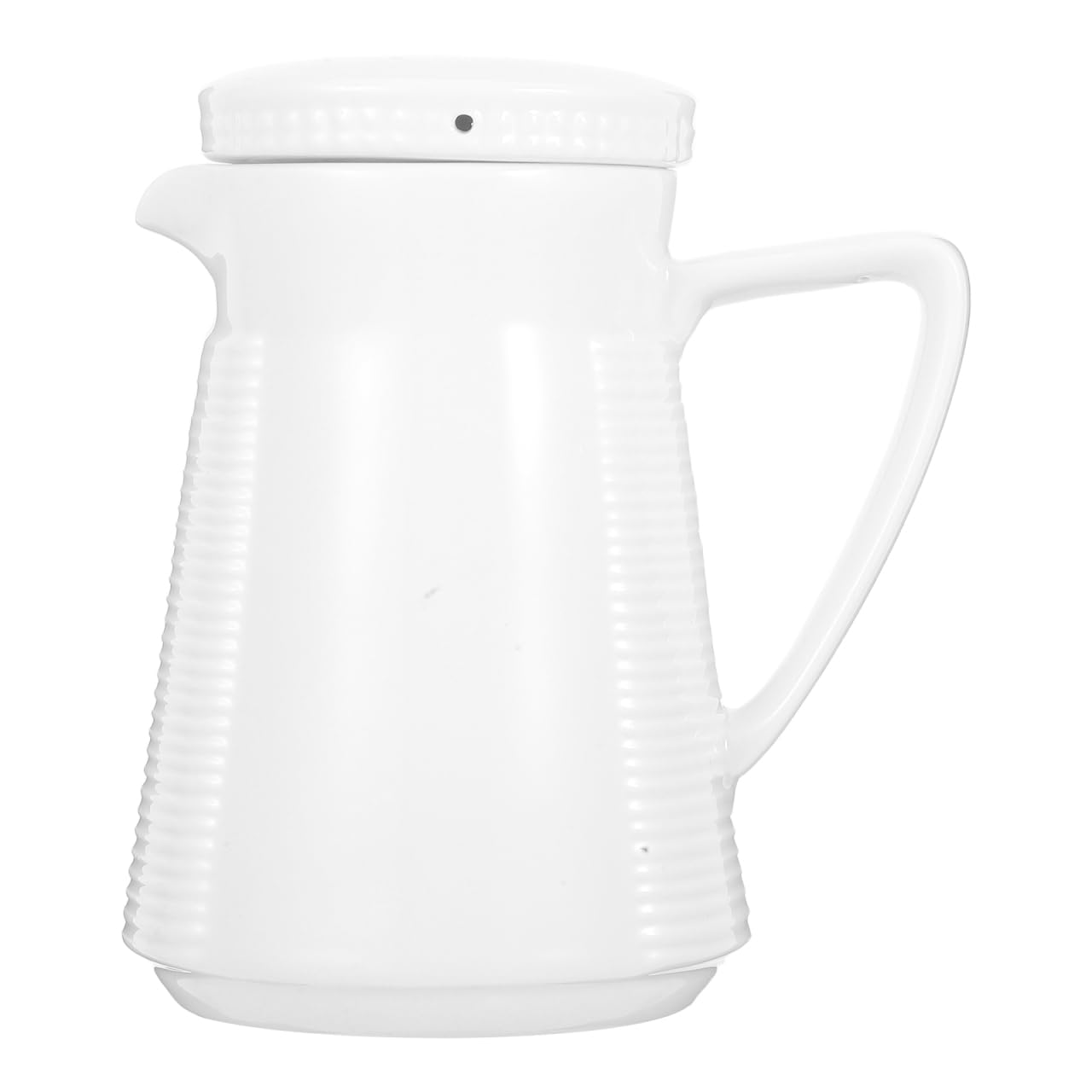 Amazon.com: HANABASS Farmhouse White Ceramic Pitcher with Filter