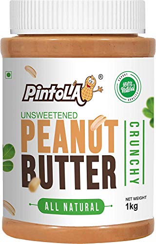 Image of Pintola All Natural Peanut Butter (Crunchy) (1 kg) (Unsweetened, Non-GMO, Gluten Free, Vegan) + Pintola All Natural Peanut Butter (Creamy) (2.5 kg) (Unsweetened, Non-GMO, Gluten Free, Vegan)