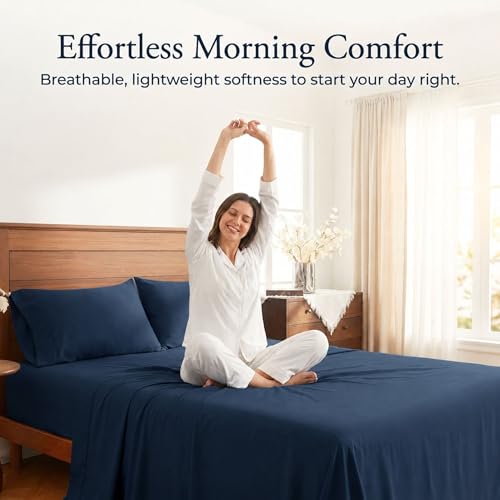 Image of Chaps Full Size Sheet & Pillowcase Sets- 6 Piece, Deep Pocket, Wrinkle Free