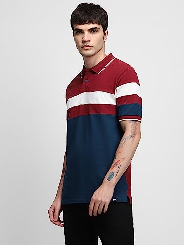 Image of Dennis Lingo Men's Cotton Solid Slim Fit T-Shirt