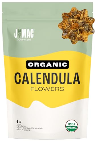 J Mac Botanicals Organic Calendula Flower