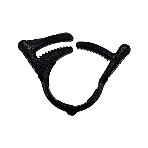 Lot De 25 Colliers De Serrage Riegopro Pour Tuyau Goutte à Goutte 16 Mm - Noir - Pour Système D'arrosage Jardin