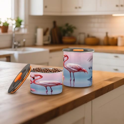 Envase de café ATTX 17oz acero inoxidable rosa miniatura 6