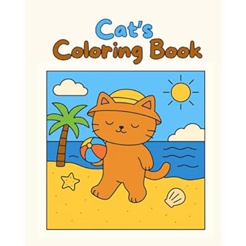Capa do livro Cat's coloring book (Portuguese Edition)