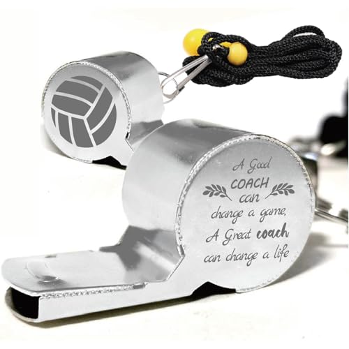 Silbato Deportivo de Acero Inoxidable con Cordón miniatura 1