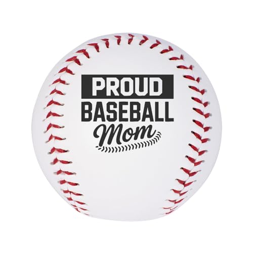 TeesAndTankYou Proud Baseball Mom – Baseball Keepsake for Mother’s Day or Game Day