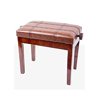 TEmkin Tabouret de Piano en Cuir, Banc de Piano à Levage hydraulique, Tabouret de Clavier à réglage Automatique, capacité de Charge jusqu’à 180 kg, 55 x 34 x 47-57 cm, Teck, Marron (Teck - Les Beatles, Paul McCartney, John Lennon, RIngo Starr, George Harrison TEmkin Tabouret de Piano en Cuir, Banc de Piano à Levage hydraulique, Tabouret de Clavier à réglage Automatique, capacité de Charge jusqu'à 180 kg, 55 x 34 x 47-57 cm, Teck, Marron (Teck – Image 7