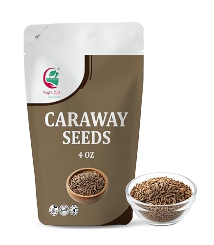 Yogi's Gift® Caraway Seeds 4 Oz - Whole Caraway Seeds for Bread & Cooking
