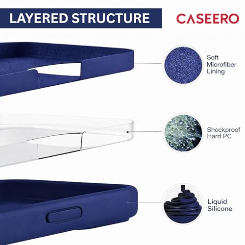 Image of Silicone Back Cover for Realme C55 / Narzo N55 | Premium Soft Matte Liquid Silicone TPU | Complete Phone and Camera Protection Shockproof Slim Back Cas (Blue)