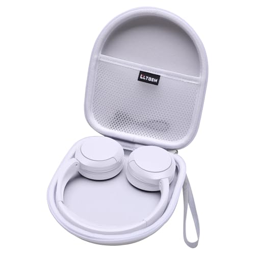 Casque Sony WH-CH510 protégé de l'écrasement - Étui rigide blanc de transport