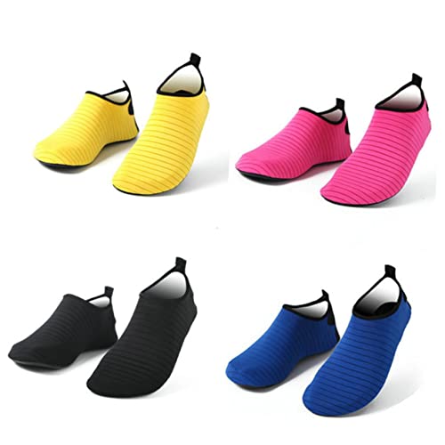 TOVINANNA Elastic Silicone Non-slip Socks Comfortable Foot Covers for Yoga Pilates Sizes for Adults Boys and Girls