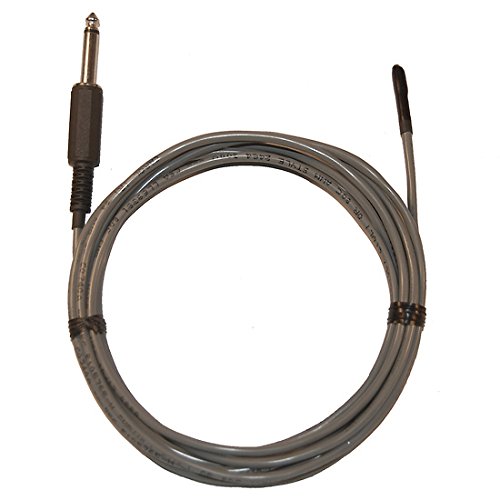 Digi-Sense Gen-Purp Flex Thermistor, Vinyl Sheath and Tip, Phono Plug, 100Ft Lead