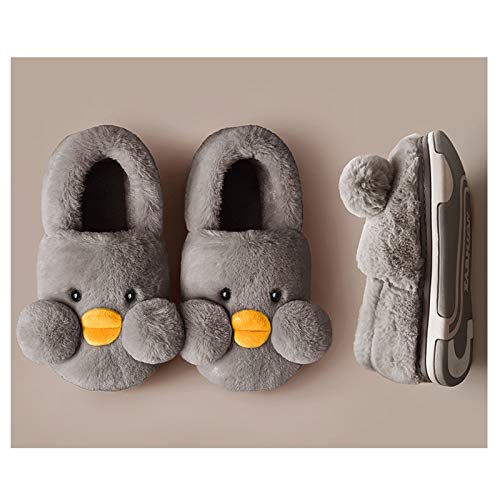 Zapatillas antideslizantes Zapatillas de algodón de los hombres de otoño e invierno, zapatos de algodón de lujo lindo de lujo de plusos gruesos de interior de tamaño interior Zapatillas de algodón lav Cover