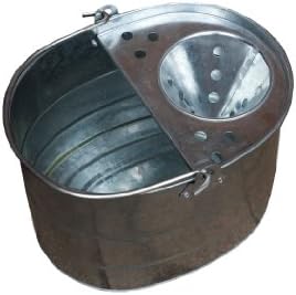 Apollo Gardening Ltd Traditional Galvanised Metal Mop Bucket