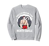 Photo Gallery hello from the north swole babbo natale allenamento palestra di natale felpa Photo Gallery hello from the north swole babbo natale allenamento palestra di natale felpa