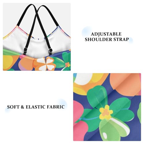 KLL Happy St Girl 1 Piece Bathing Suit Beach Swimwear Adjustable Shoulder Strap Quick Dry3