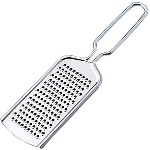 Image of GLANS Stainless Steel Cheese Ginger Grater Carrot Vegetables and Coconut (Silver)