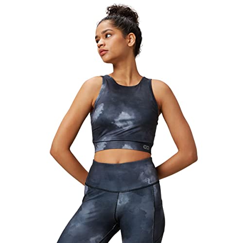 Image of Silvertraq Women's Padded Cross Back Crop Top