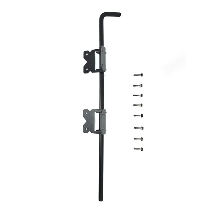 Buy Cane Bolt Heavy Duty Gate Drop Rod 24 inch Steel with Black Finish