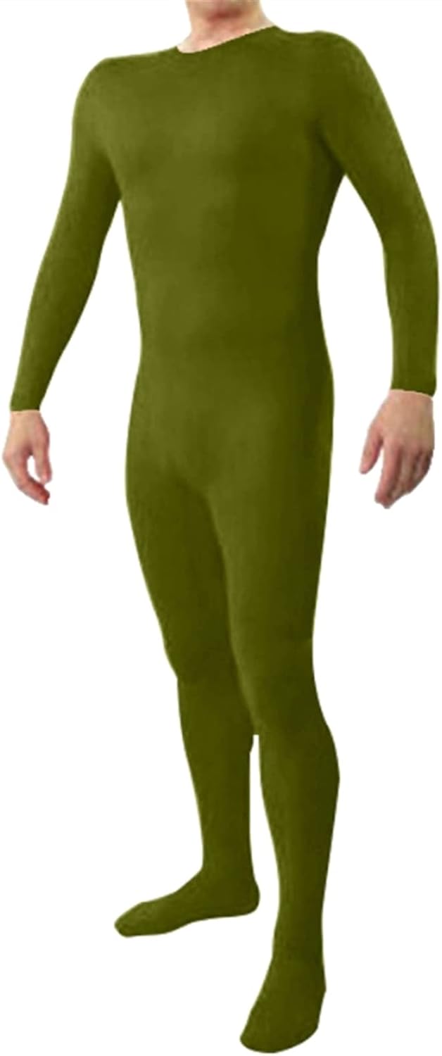 GIBZ Unisex Bodysuit without Hood Adult One Piece Spandex Body Suit Halloween Costume