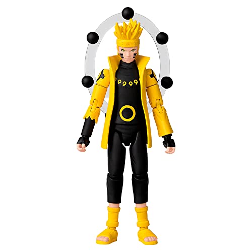BANDAI - Anime Heroes - Naruto Shippuden - Figurine Naruto Uzumaki en Mode Ermite Rikudo (Sage of Six Paths Mode) 17 cm - 36908